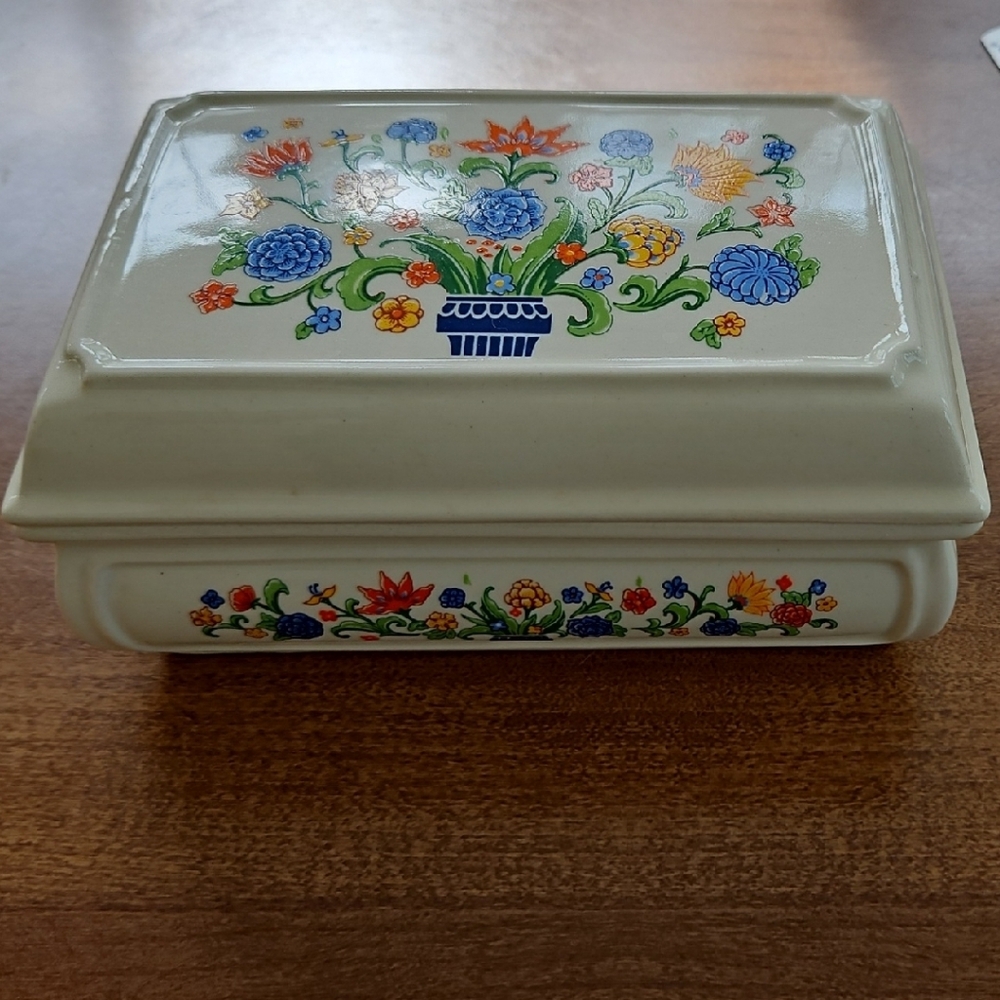 Vintage Max Factor “Hypnotique” Ceramic Trinket Box - Picture 4 of 7